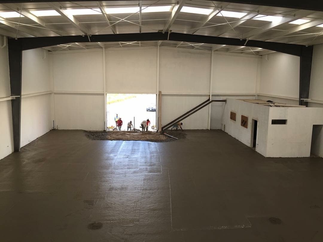 Acabado en piso de concreto